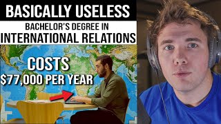 Why International Relations Degrees are USELESS...for the most part - COLLEGE CRINGE | #grindreel