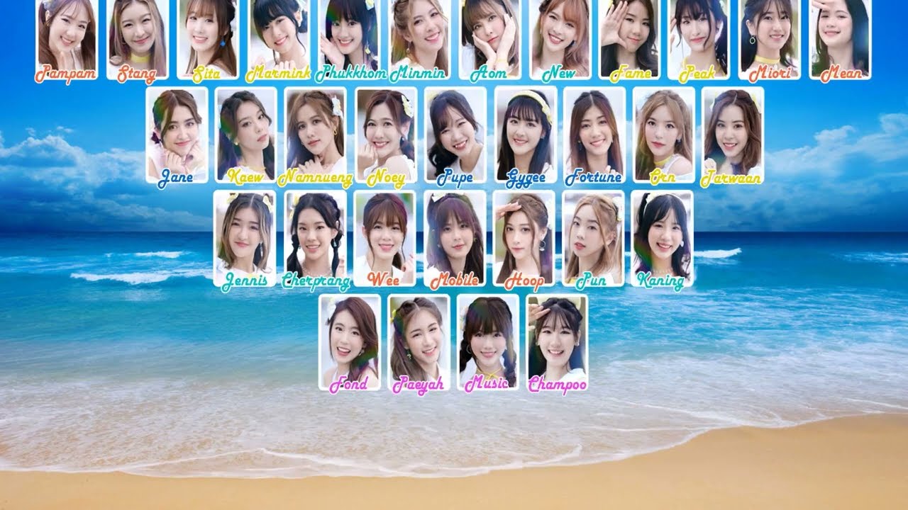 BNK48 - Sayonara Crawl (さよならクロール) (Color Coded Lyrics