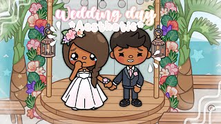 My wedding day *SO CUTE* 🥹🌷 || with voice 🔊 || toca life world 🌍