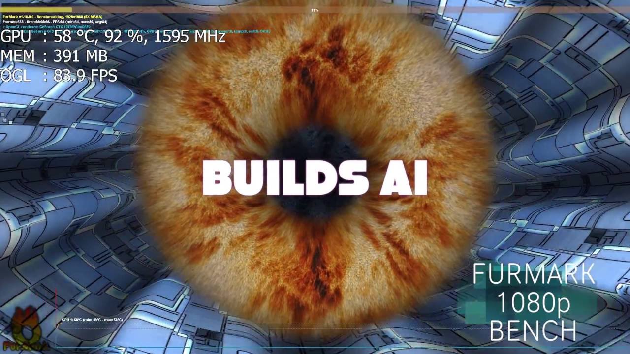 ZOTAC GTX 1070 8GB FE FPS BENCHMARK 4K 1080p GTA V CINEBEMCH FURMARK