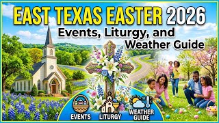 East Texas Easter 2026 Guide 🐣 | Events, Church Liturgy, Weather & Travel Tips