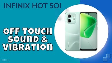 Off touch sound & Vibration infinix Hot 50i || How to solve off touch sound settings