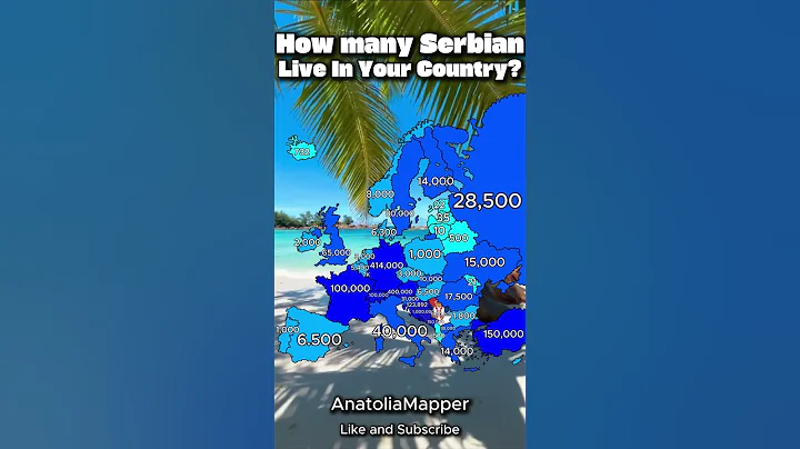 How much *Serb* Living in your country?  #geography #map #mapping #travel