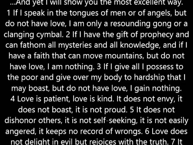 LOVE (ONE ANOTHER)