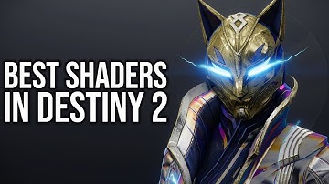 BEST Shaders In Destiny 2! Shaders to Favorite Ep.1