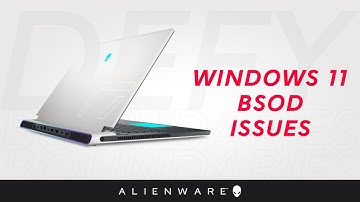 Simple steps to understand and solve a blue screen of death ( bsod ) on your Alienware PC