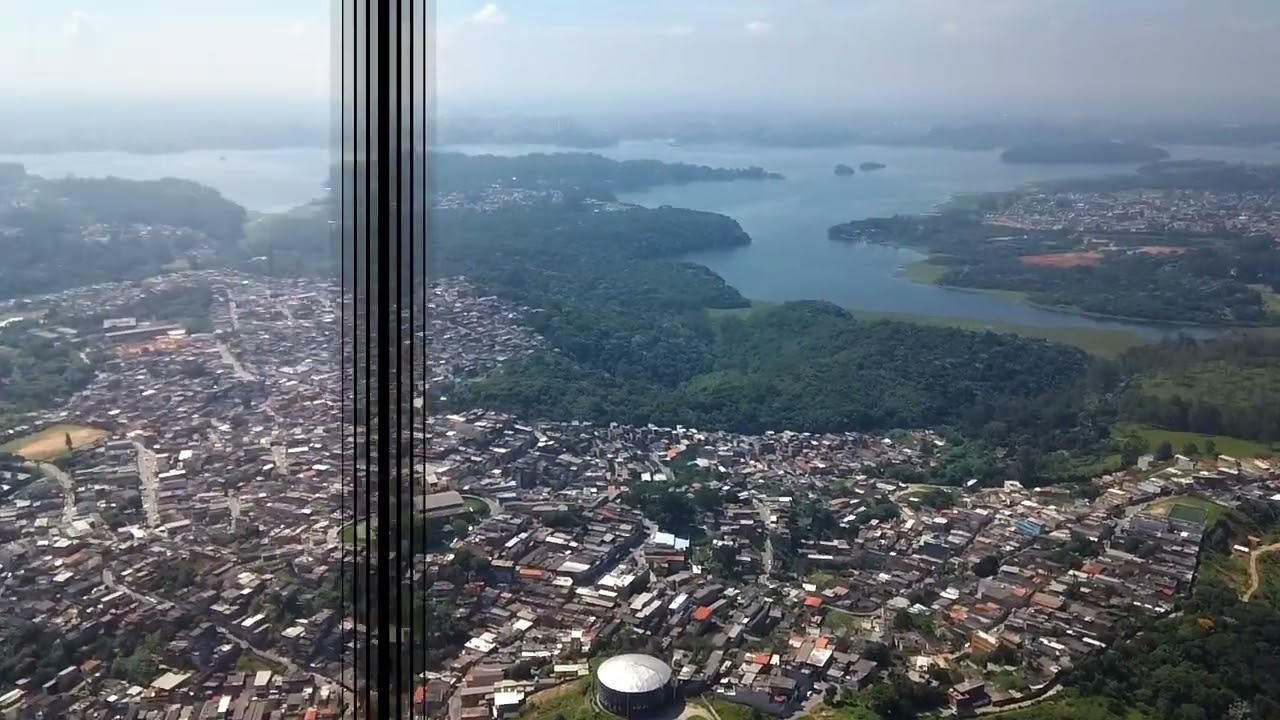 Jardim Angela vista aérea - Um mar de lares em SP