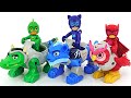 PJ Masks Animal Power Hero Animal Trio! Go! Defeat the villains! | DuDuPopTOY