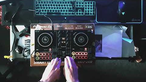 pioneer dj ddj-200 smart dj controller// beginner dj setup   - Shred-Tribe GNARS