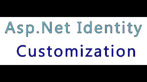 Asp.net Identity Fully Customised (Overridden the Data Layer)