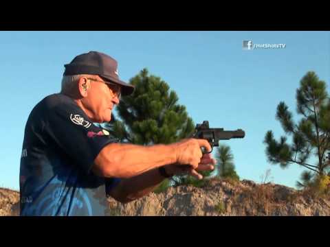 Jerry Miculek deals with the \