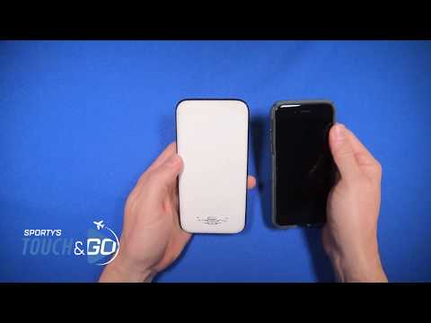 Small Flight Gear Backup Battery for iPad (10,000 mAh)