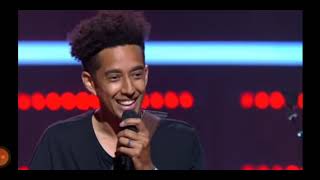 The blind Auditions :Zeek power sings 'Runnin' (Lose it all)\/The Voice Global 2018.