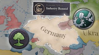 Germany But I BANNED INDUSTRY - Victoria 3 A-Z