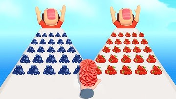 Pancake Run - Gameplay Walkthrough Android, iOS (Level1-18)