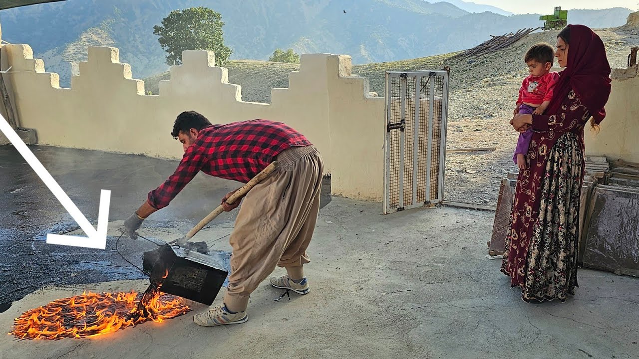 Ali's resilient family's efforts to ensure access to water using a rooftop tanker