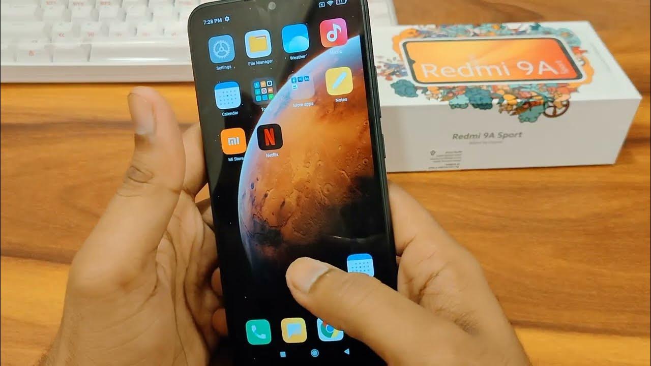 How to enable full screen mode in redmi 9A sport, mobile full screen