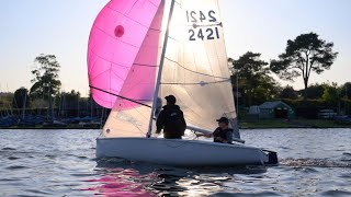 Lark Class Racing at Barnt Green Sailing Club