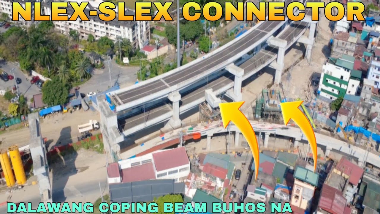 DALAWANG COPING BEAM BUHOS NA/NLEX-SLEX CONNECTOR SECTION 2 PACO SANTA MESA RD UPDATE 