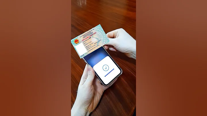 Quét cccd bằng NFC iphone cập nhật sinh trắc học thành công 100% #vneid #nfc #new #shorts #short