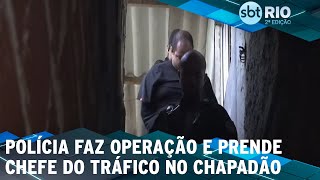 Polícia faz operação e prende chefe do tráfico no Chapadão