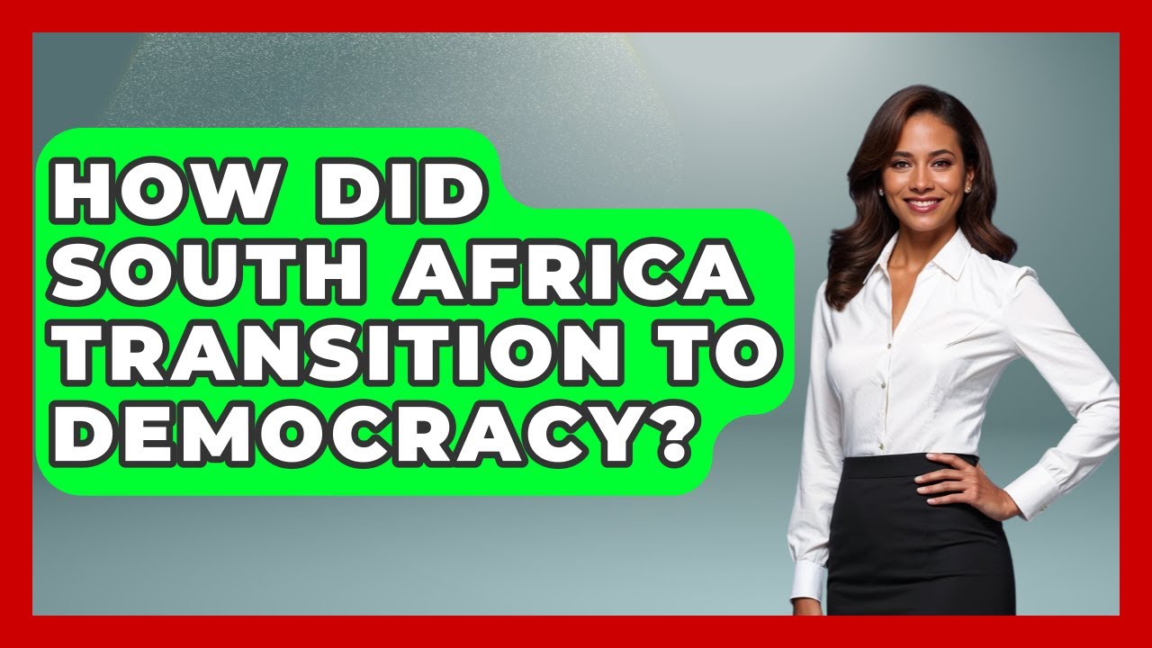 How Did South Africa Transition To Democracy? - International Policy Zone