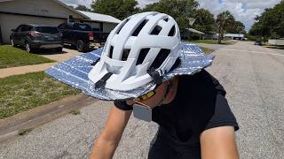 DIY helmet shade