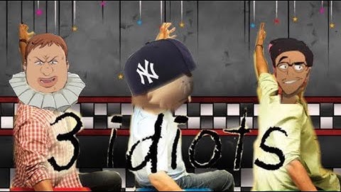 Gmod Scary Maps - but with 3 idiots (also fnaf map)