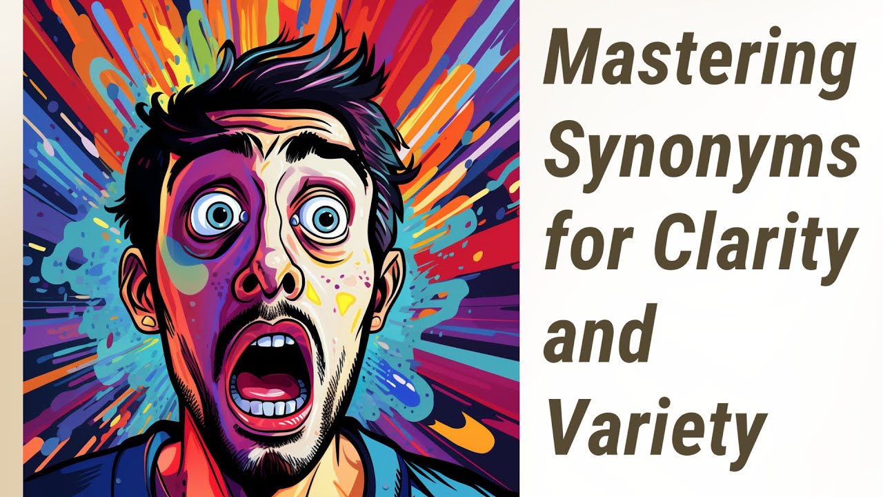 Spice Up Your Sentences Mastering Synonyms for Clarity and Variety YouTube