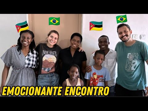 OLHA COMO MINHA FAMÍLIA RECEBEU YOUTUBERS BRASILEIROS @Vousemvolta MOÇAMBIQUE 🇲🇿 AFRICA