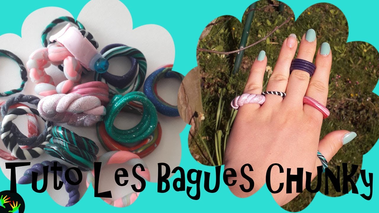 Bagues En Pate Fimo