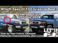 LET'S FJ! - Which FJ Cruiser Year is Best? - All FJ Cruiser Changes 2007-2014