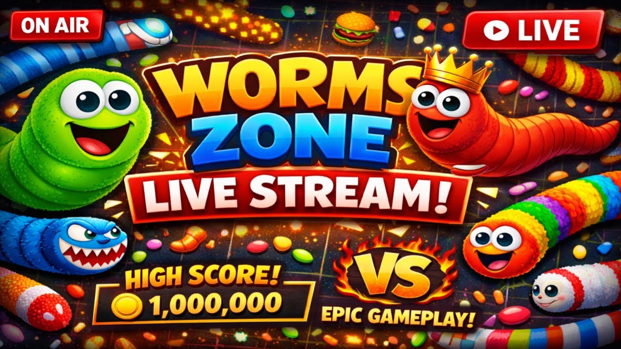 Worms Zone Live Streaming| Rakesh Gaming Galaxy| 