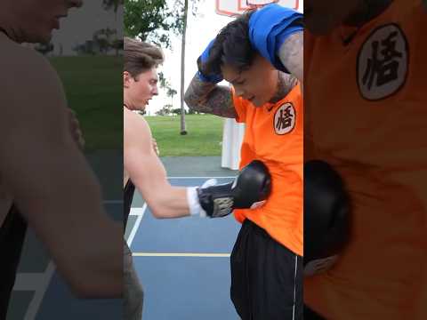 Hitting Chris Heria