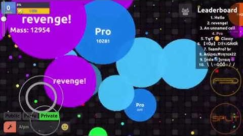 Agma.io Solo Destruction // Pre Splits // pop Splits //