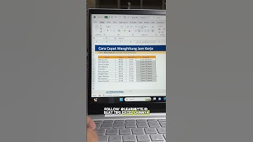 Cara Cepat Menghitung Jam Kerja di Excel #exceltips #exceltutorial