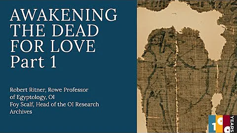 Awakening the Dead for Love | Robert Ritner, Rowe ...