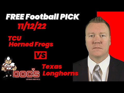 Free Football Pick TCU Horned Frogs vs Texas Longhorns Prediction, 11/12/2022 College Football