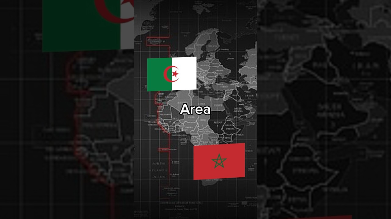 ⁣Algeria Vs Morocco #challenge #country #countryballs #earth #earthquake #entertainment #versus