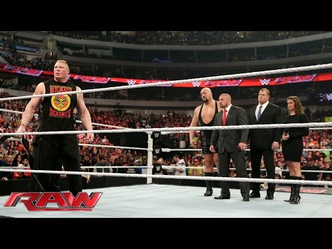 Brock Lesnar calls
