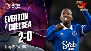 Highlights & Goles: Everton v. Chelsea 2-0 | Premier League | Telemundo Deportes