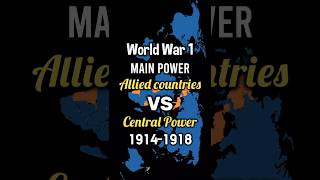 Unveiling the Main Players: World War 1 Allies vs Central Powers