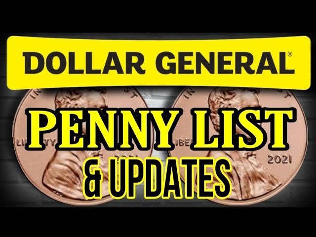 MOST CURRENT Dollar General Penny Shopping List - The Freebie Guy®