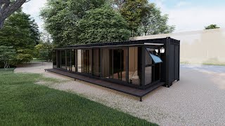 How to build a 40HQ Expandable Shipping Container House?