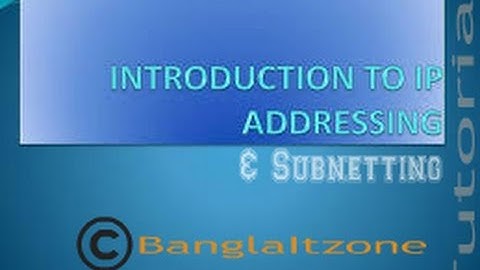 CCNA IP Addresses and Subnetting in Bangla Part 2 | Class B