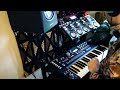 First jam with Boss RC505 + Analog Keys
