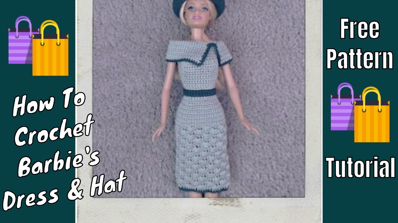free barbie crochet hat patterns