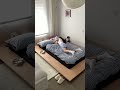 Children’s extendable bed | Solid wood storage design for better space efficiency #tiaro #youtube 😊