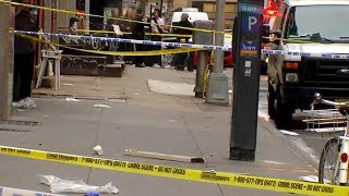 3 hurt after piece of fire escape falls 7 stories in SoHo