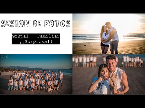 Sesión de fotos: Grupal + Propuesta de Matrimonio Sorpresa!!!